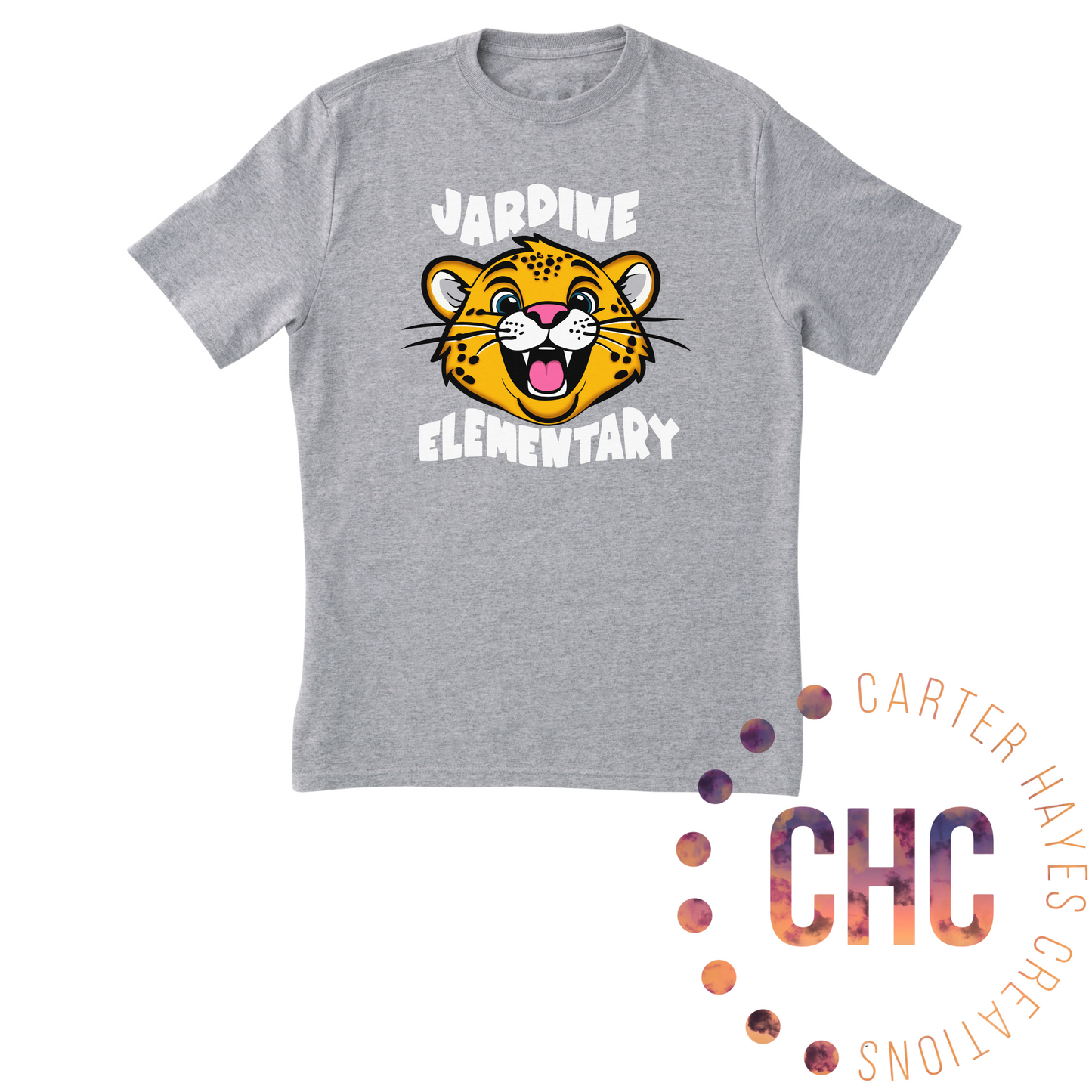 Jardine Jaguar White Font- Kid Sizes