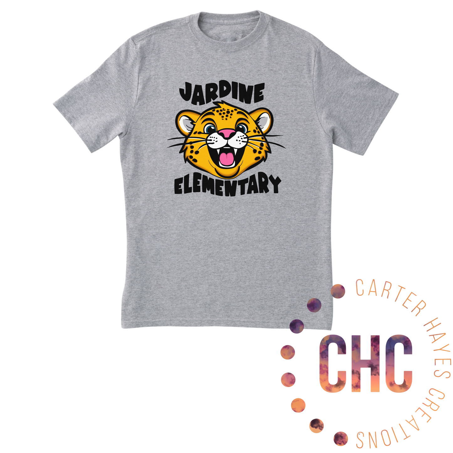 Jardine Jaguar Black Font- Kid Sizes