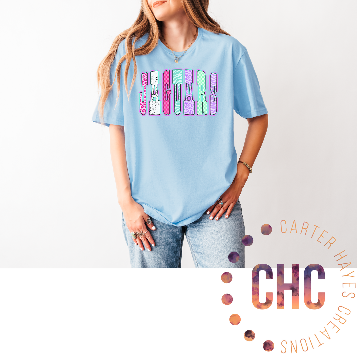 Preppy Jaguar- Adult Sizes