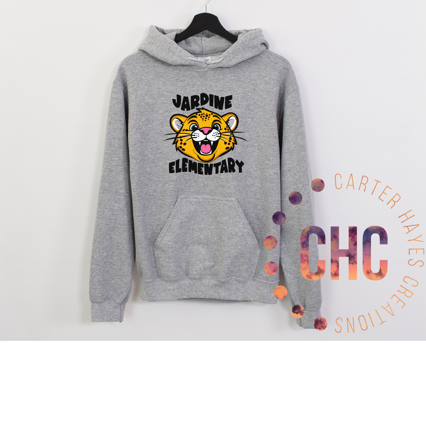 Jardine Jaguar Black Font- Adult sizes