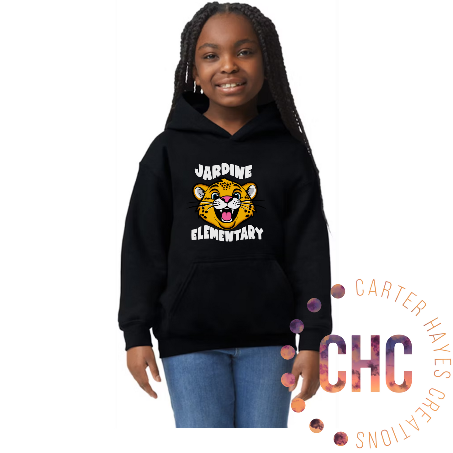 Jardine Jaguar White Font- Kid Sizes