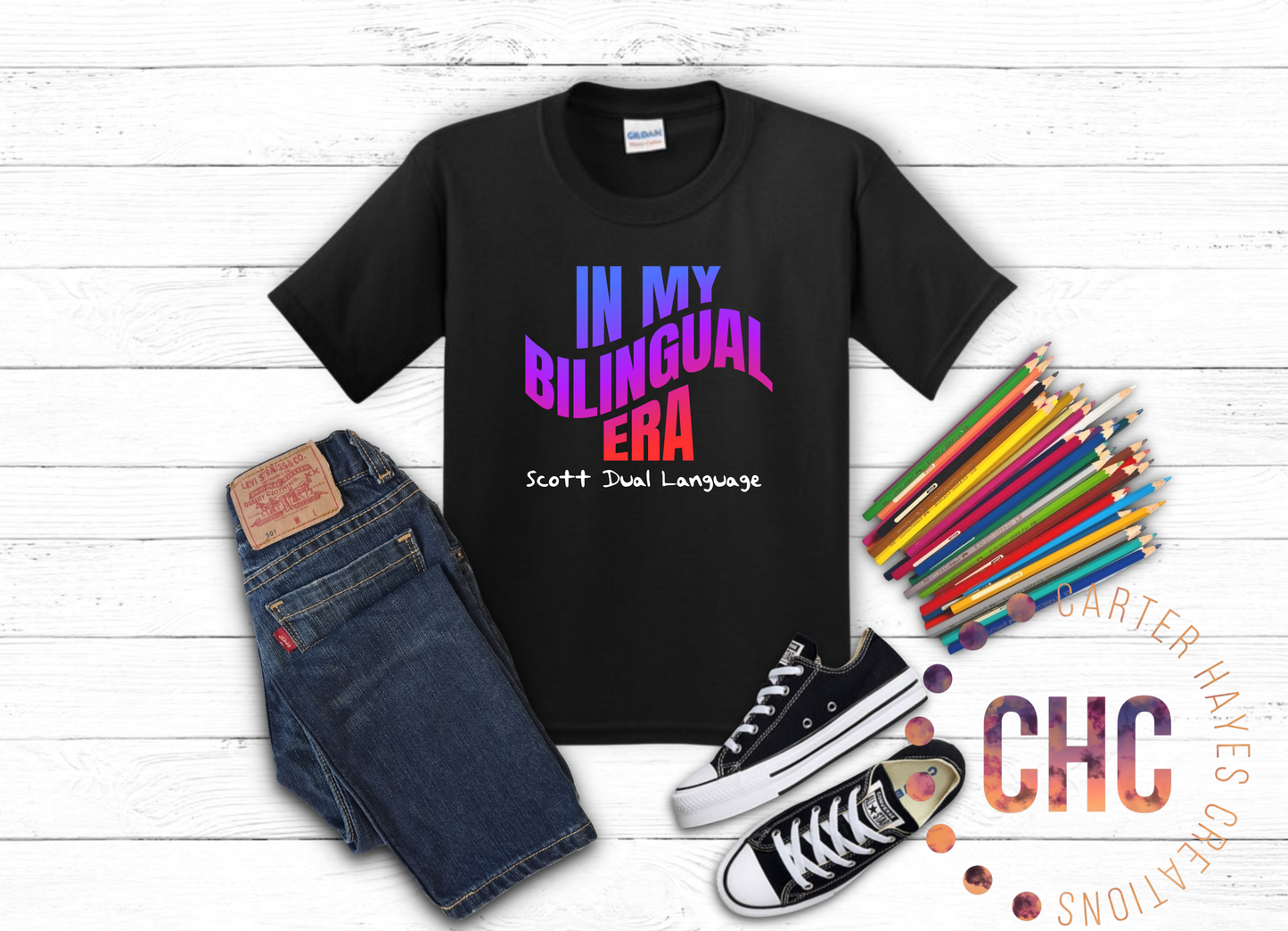 In my bilingual era- Youth Sizes