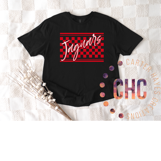 Checkered Jaguars- Adult Sizes