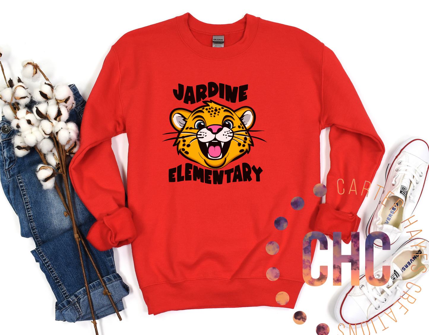 Jardine Jaguar Black Font- Adult sizes