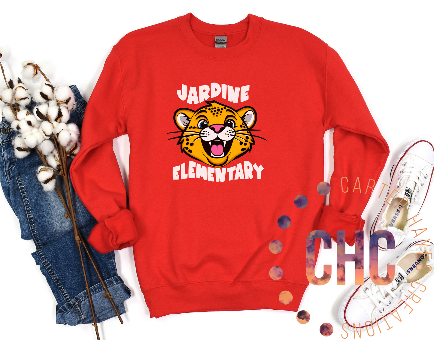 Jardine Jaguar White Font- Adult Sizes