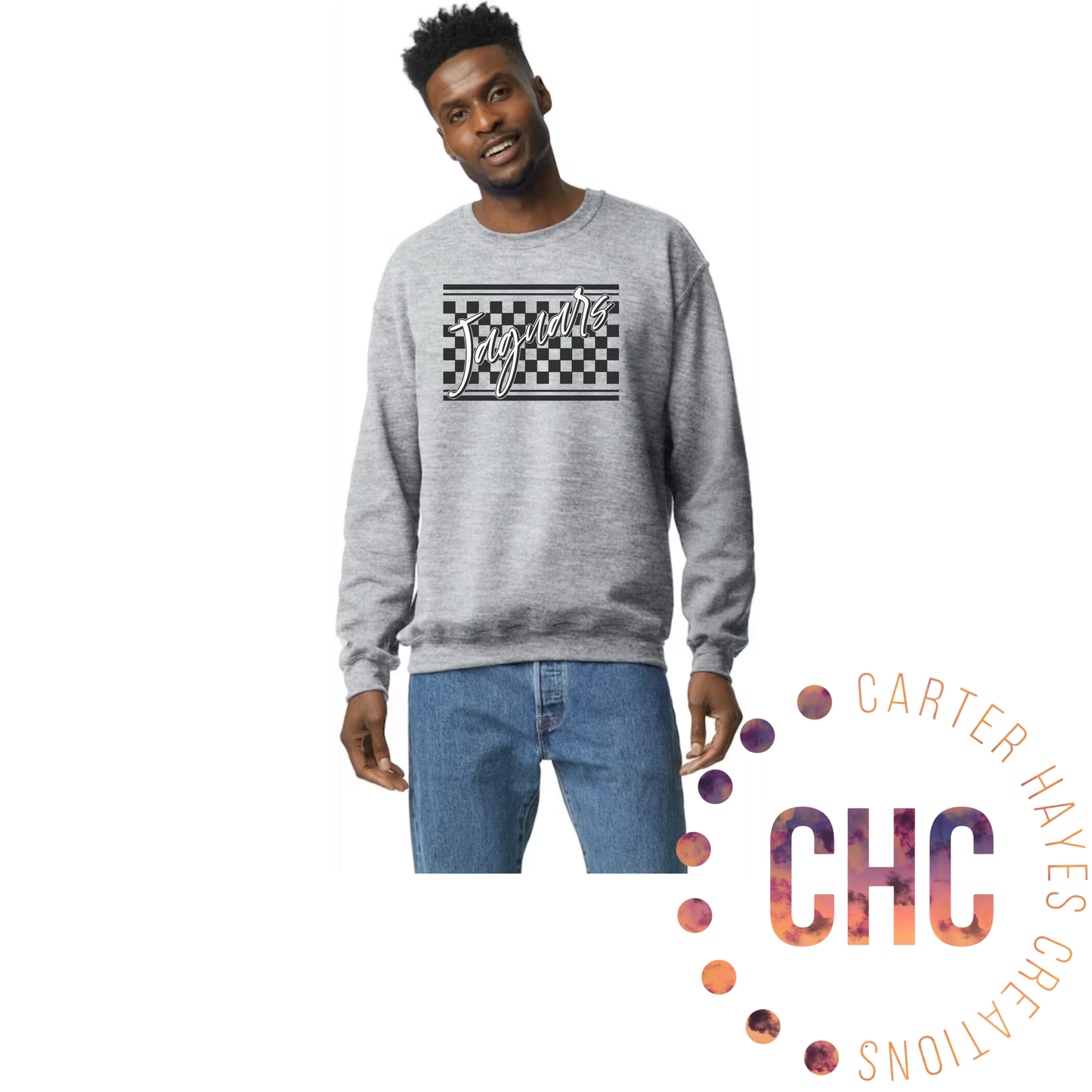 Checkered Jaguars- Adult Sizes