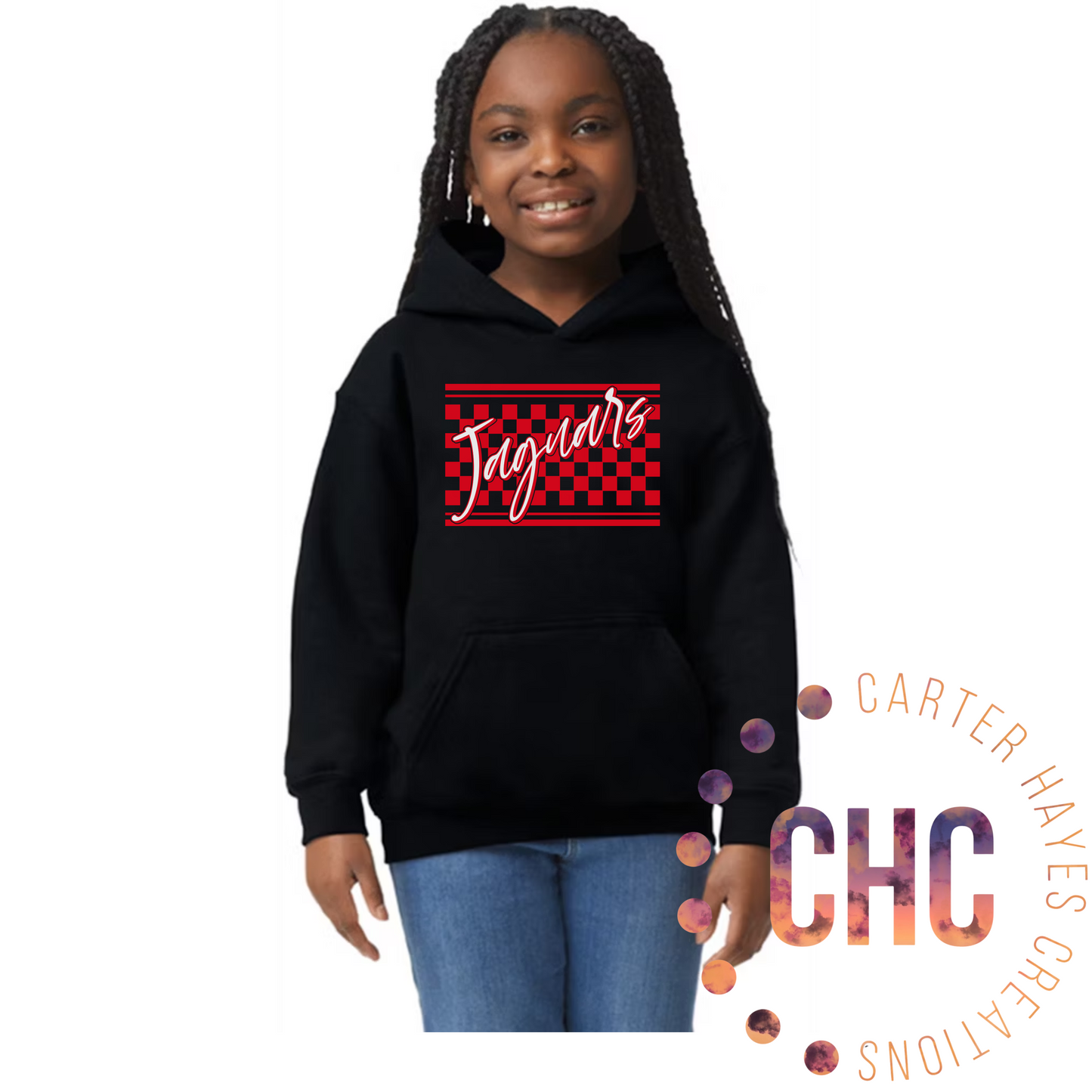 Checkered Jaguars- Kid Sizes