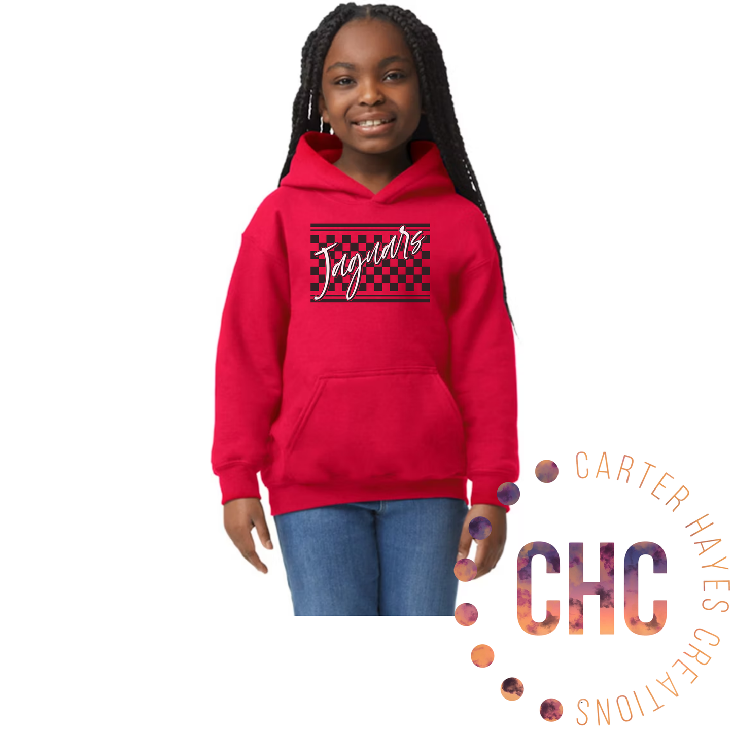 Checkered Jaguars- Kid Sizes