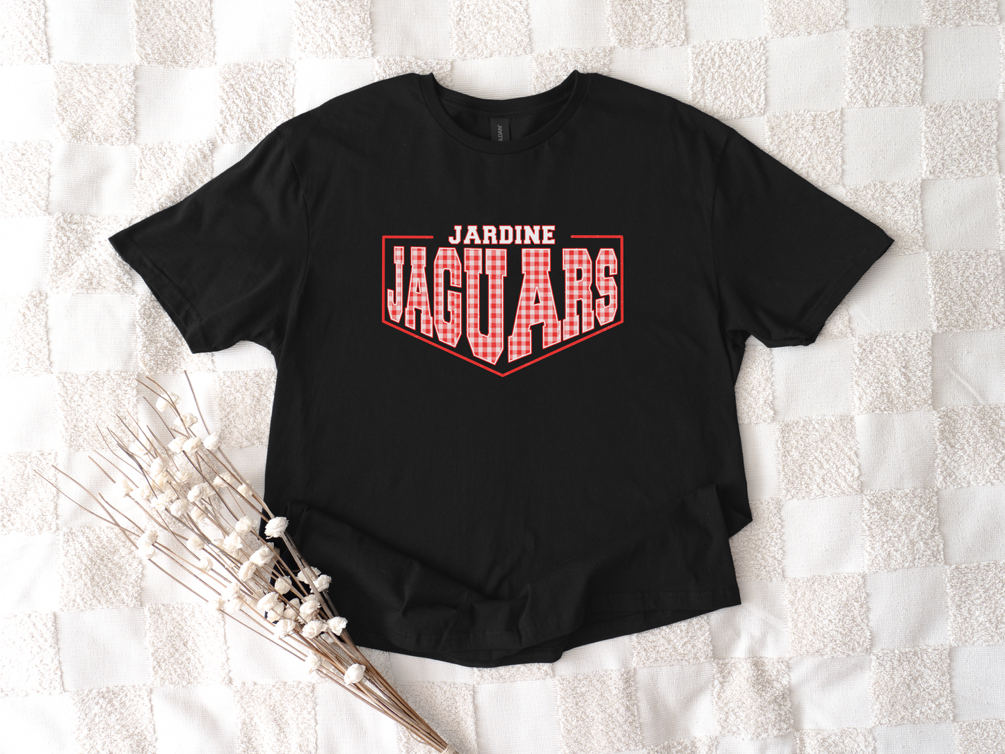 Gingham Jaguars- Adult Sizes
