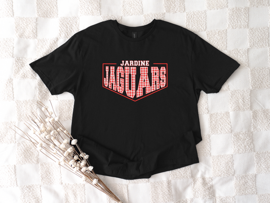 Gingham Jaguars- Adult Sizes