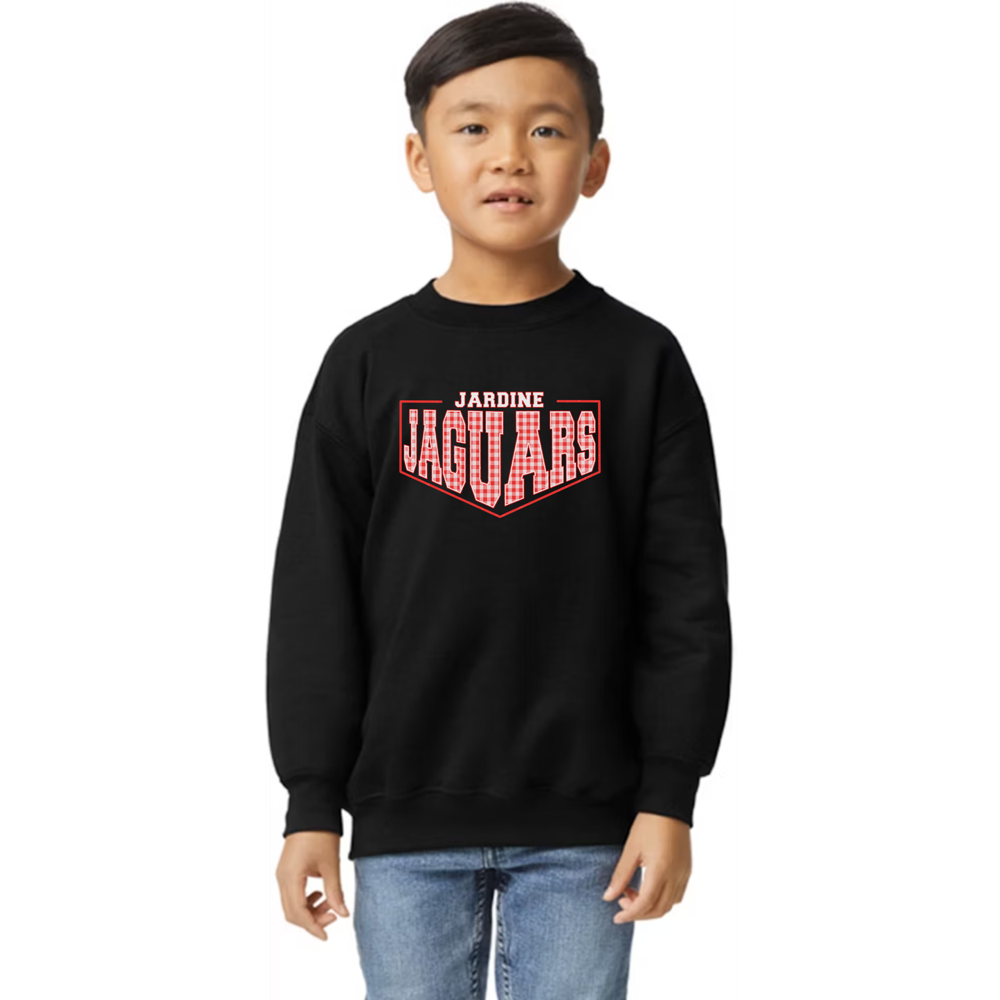 Gingham Jaguars- Youth Sizes
