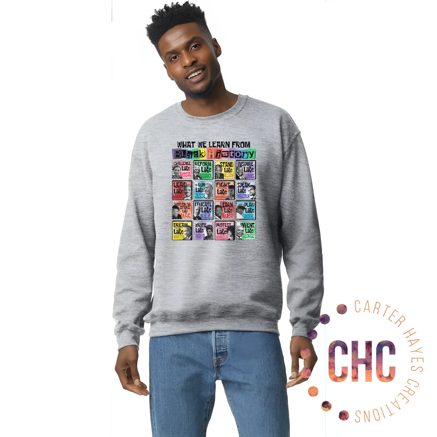 What We Learn- Adult Sizes