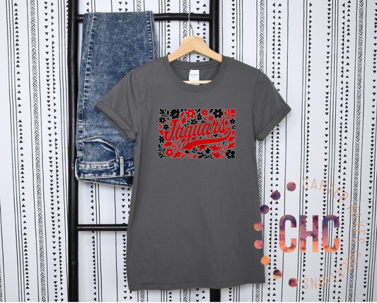 Floral Jaguars- Youth Sizes