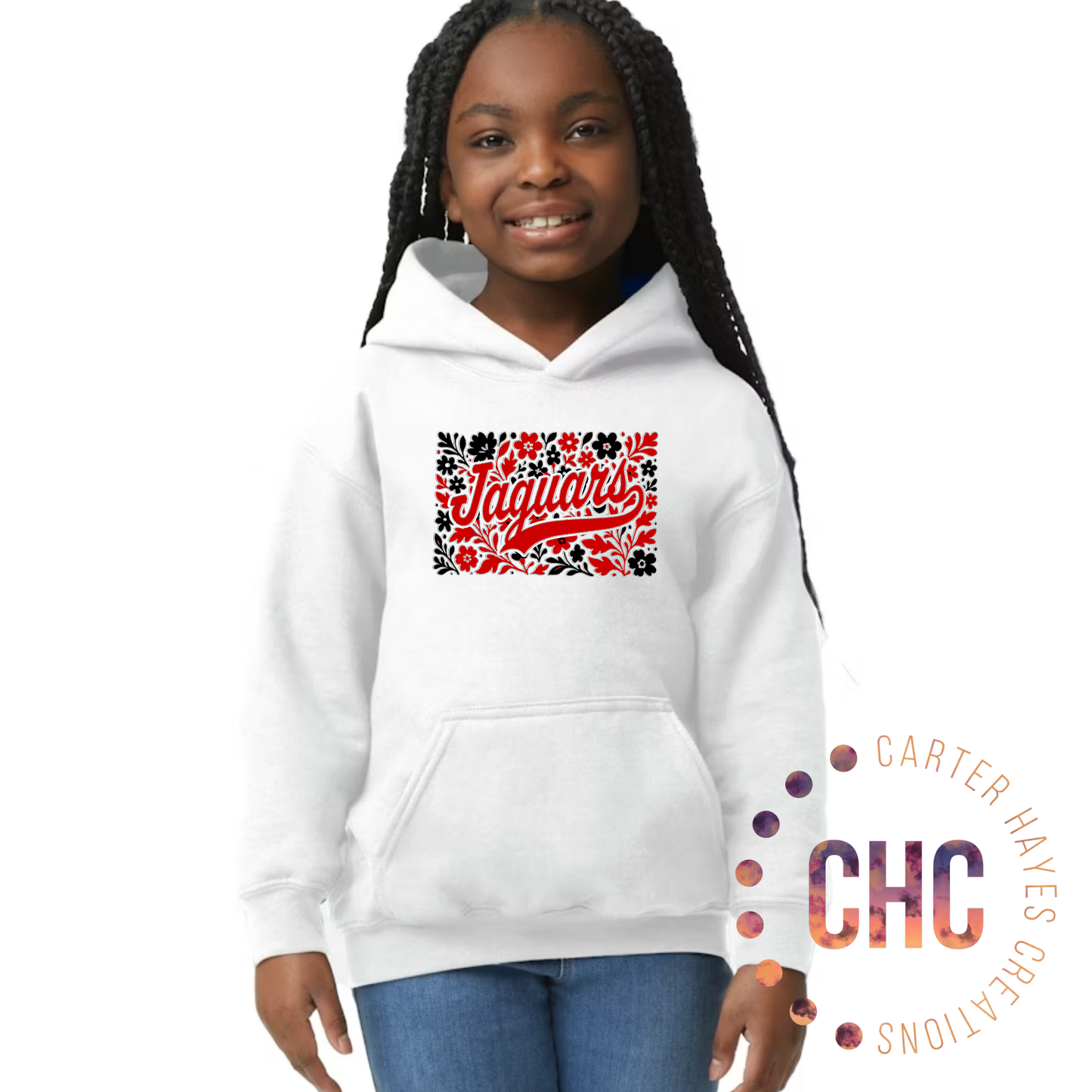 Floral Jaguars- Youth Sizes