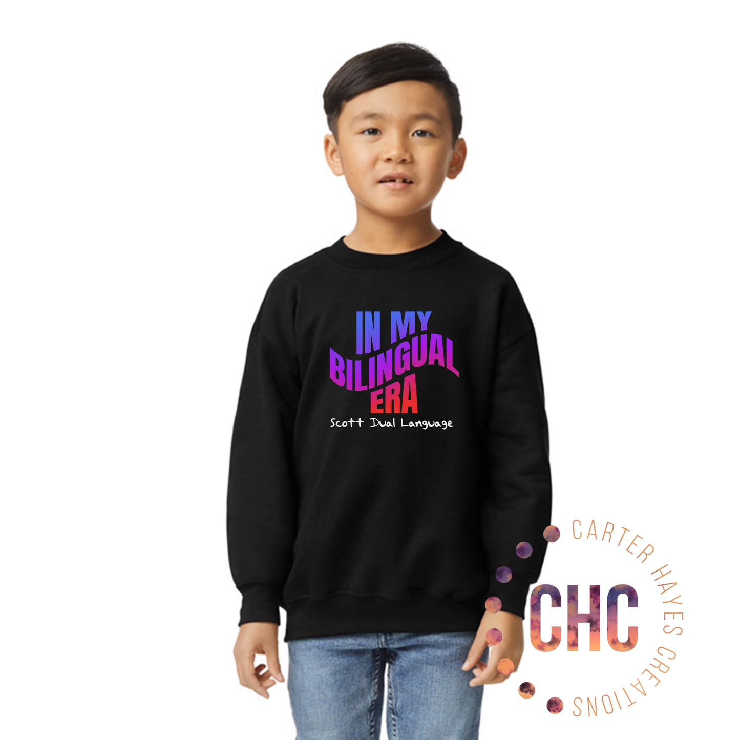 In my bilingual era- Youth Sizes