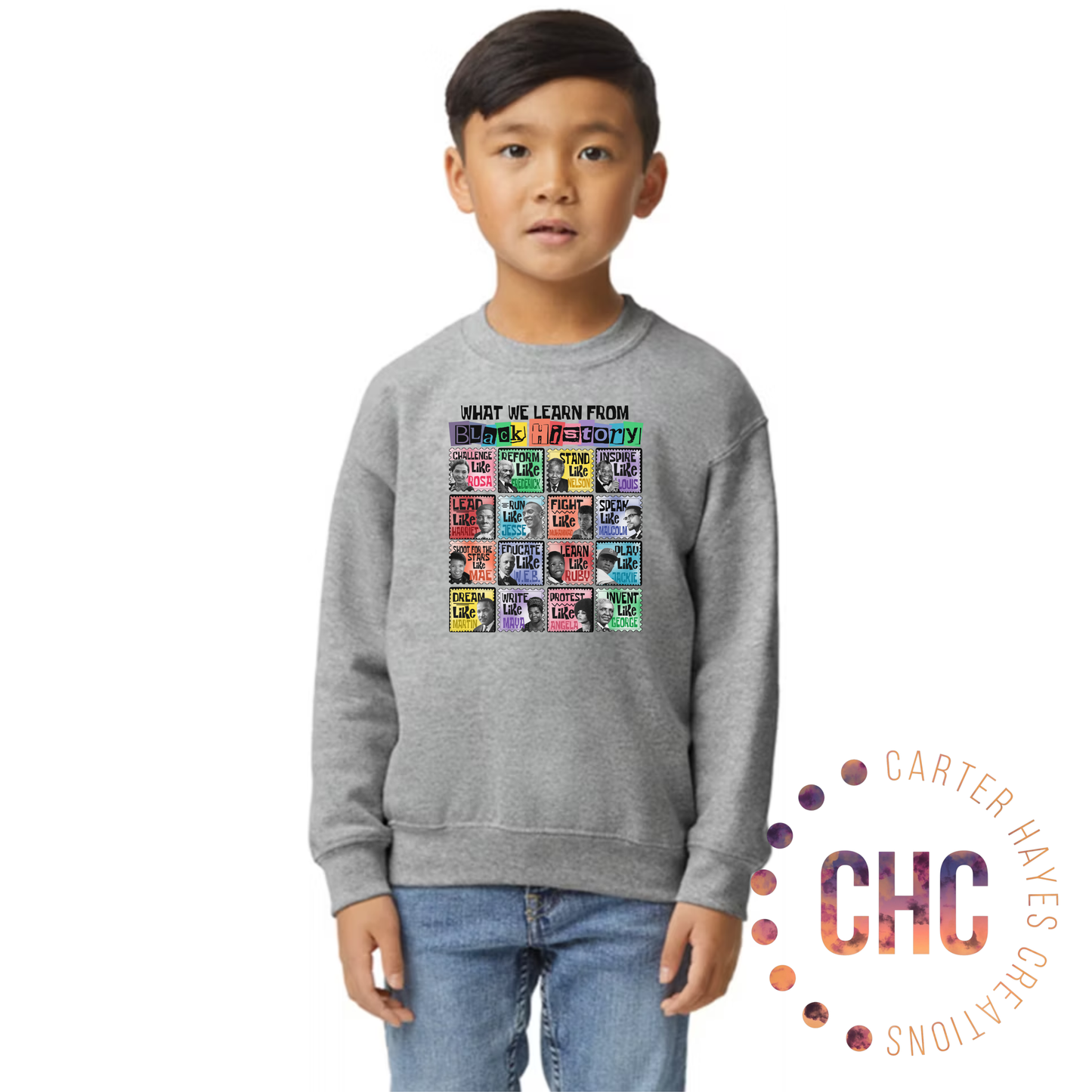 What We Learn- Youth Sizes