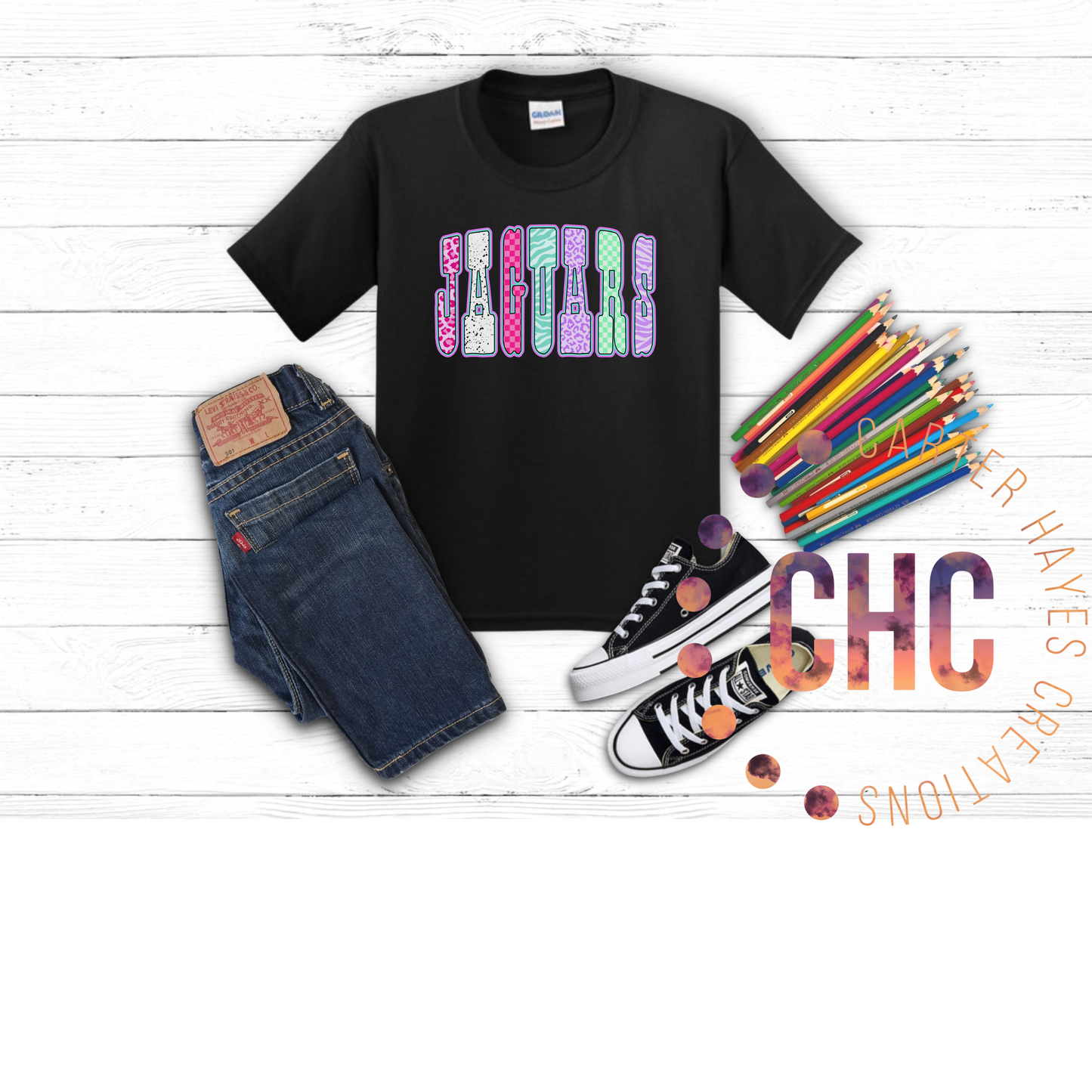 Preppy Jaguar-Kid Sizes