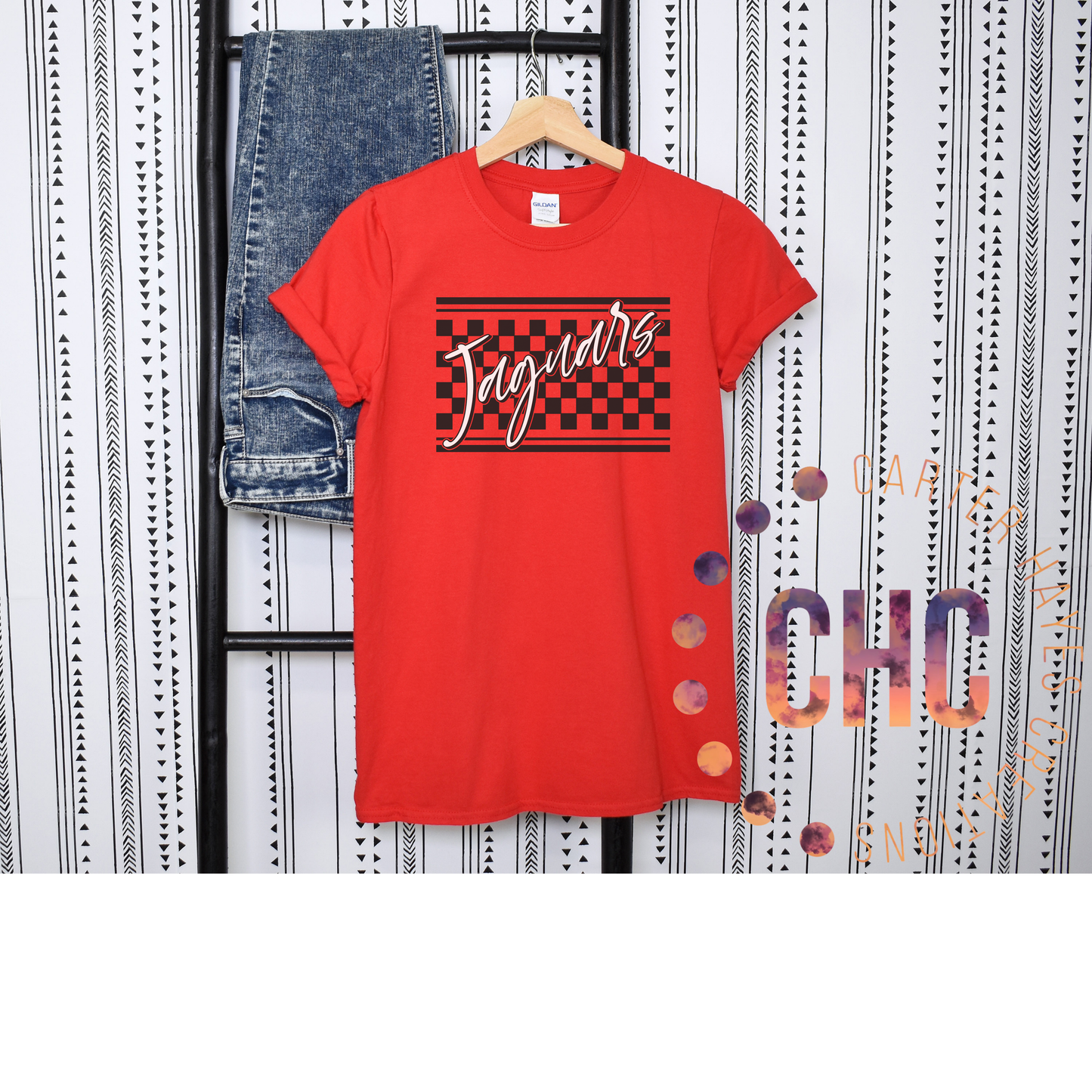 Checkered Jaguars- Adult Sizes