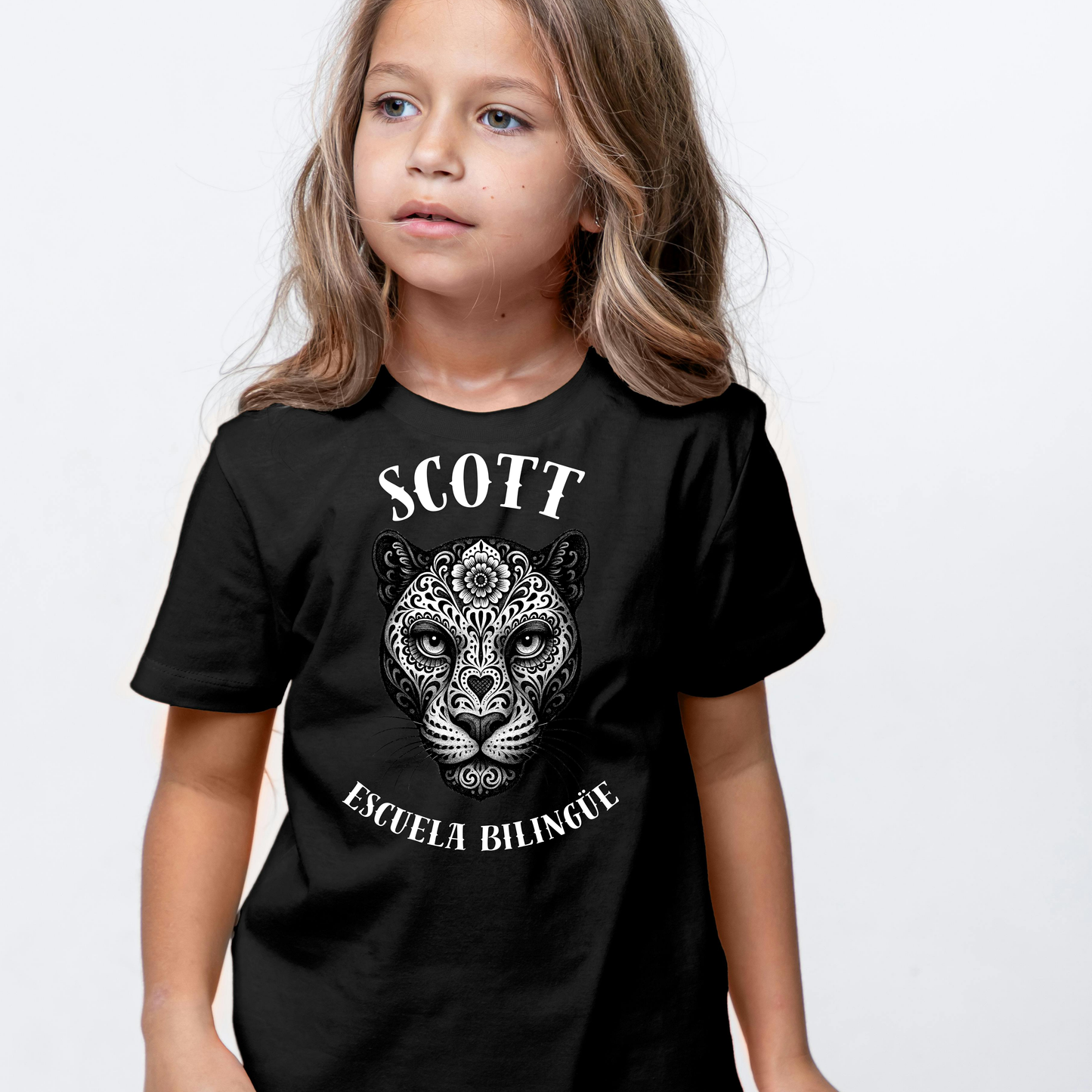 Dia de los Muertos Panther-Youth Sizes