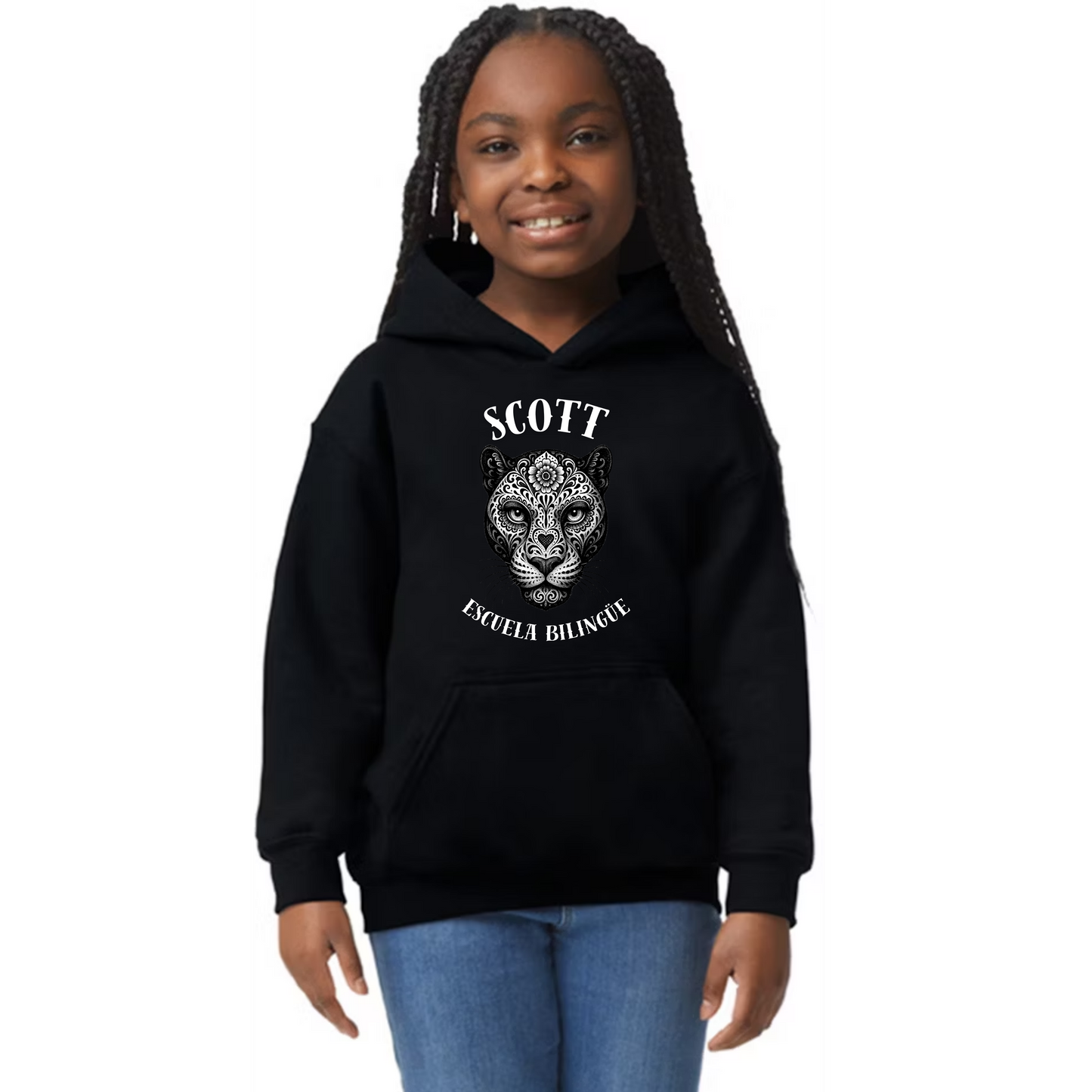 Dia de los Muertos Panther-Youth Sizes