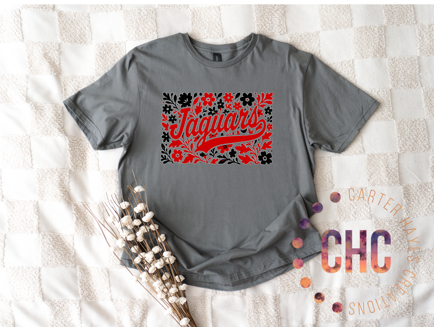 Floral Jaguars- Adult Sizes